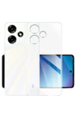 Uray store İnfinix Hot 30i Kılıf Lüx Şeffaf Silikon - Görsel 2