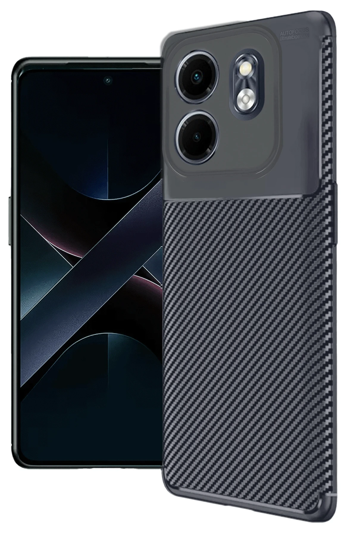 newface-infinix-smart-9-kilif-auto-focus-karbon-kapak-lacivert-default Uray store İnfinix Hot 50i 4G Auto Focus Karbon Kapak - Lacivert - Görsel 1