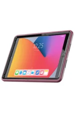 Uray store Apple iPad 10.2 (7.nesil) Kılıf Hand Strap Tablet Kılıfı - Mürdüm - Görsel 3