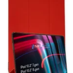 Uray store Apple iPad 10.2 (7.nesil) Kılıf Tablet Smart Kılıf - Kırmızı