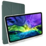 Uray store Apple iPad 10.2 (8.nesil) Kılıf Kalemlikli Mars Tablet Kılıfı - Koyu Yeşil