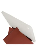 Uray store Apple iPad 10.2 (8.nesil) Kılıf Kalemlikli Mars Tablet Kılıfı - Mürdüm - Görsel 2