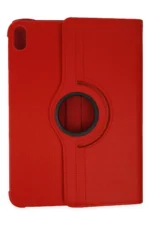 Uray store Apple iPad 2022 10.9 (10.nesil) Kılıf 360 Tablet Deri Kılıf - Kırmızı - Görsel 2
