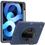 Uray store Apple iPad 2022 10.9 (10.nesil) Kılıf Hand Strap Tablet Kılıfı - Lacivert