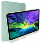 Uray store Apple iPad 2022 10.9 (10.nesil) Kılıf Kalemlikli Mars Tablet Kılıfı - Açık Yeşil