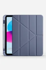 Uray store Apple iPad 2022 10.9 (10.nesil) Kılıf Kalemlikli Mars Tablet Kılıfı - Lavender
