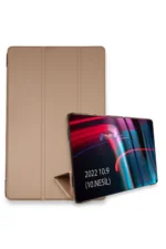 Uray store Apple iPad 2022 10.9 (10.nesil) Kılıf Tablet Smart Kılıf - Rose Gold