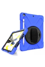 Uray store Apple iPad 5 Air 9.7 Kılıf Amazing Tablet Kapak - Mavi - Görsel 2
