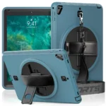 Uray store Apple iPad 5 Air 9.7 Kılıf Strap-C Otterbox Tablet Kapak - Mavi