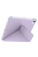 Uray store Apple iPad Air 13 (2024) Kılıf Kalemlikli Mars Tablet Kılıfı - Lila - Görsel 2