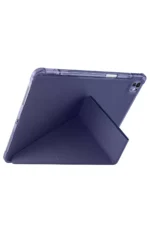Uray store Apple iPad Air 13 (2024) Kılıf Kalemlikli Mars Tablet Kılıfı - Siyah - Görsel 2
