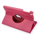 Uray store Apple iPad Mini 1 Kılıf 360 Tablet Deri Kılıf - Pembe