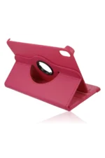 Uray store Apple iPad Mini 6 Kılıf 360 Tablet Deri Kılıf - Pembe