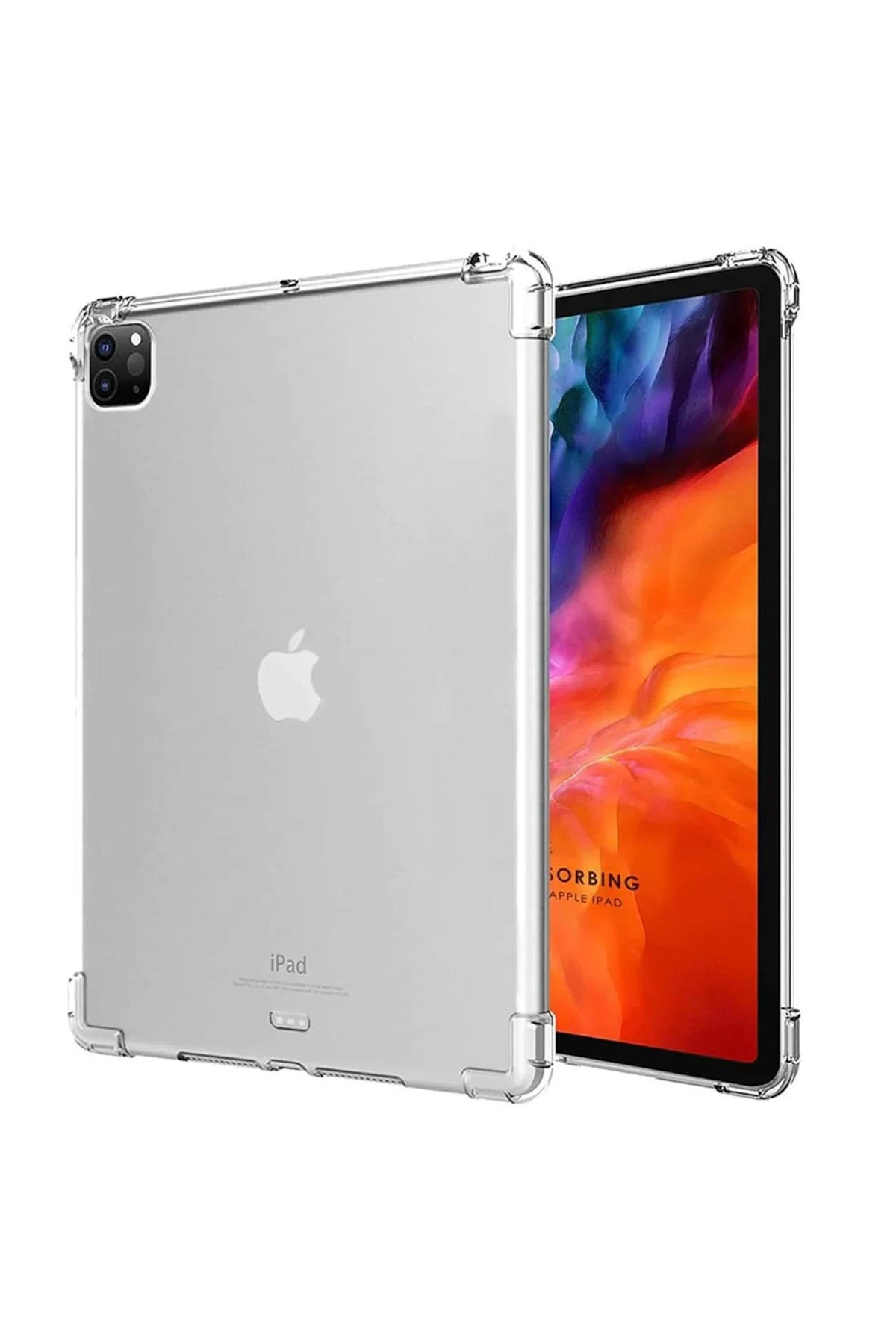 newface-ipad-pro-11-2018-kilif-anti-seffaf-tablet-silikon-seffaf-default Uray store Apple iPad Pro 11 (2018) Kılıf Anti Shock Tablet Silikon - Şeffaf - Görsel 1