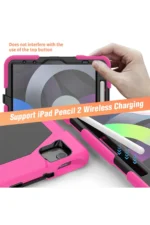 Uray store Apple iPad Pro 11 (2020) Kılıf Griffin Tablet Kapak - Pembe - Görsel 7
