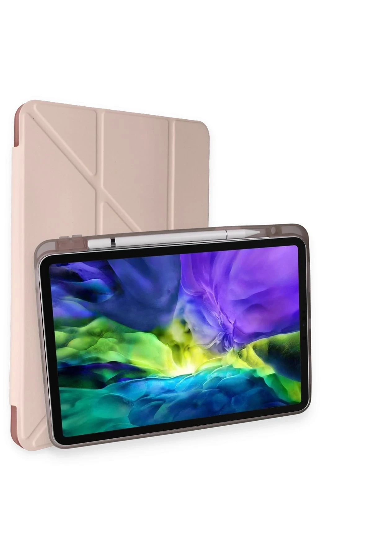 newface-ipad-pro-11-2021-kilif-kalemlikli-hugo-tablet-kilifi-rose-gold-default Uray store Apple iPad Pro 11 (2021) Kılıf Kalemlikli Hugo Tablet Kılıfı - Rose Gold - Görsel 1