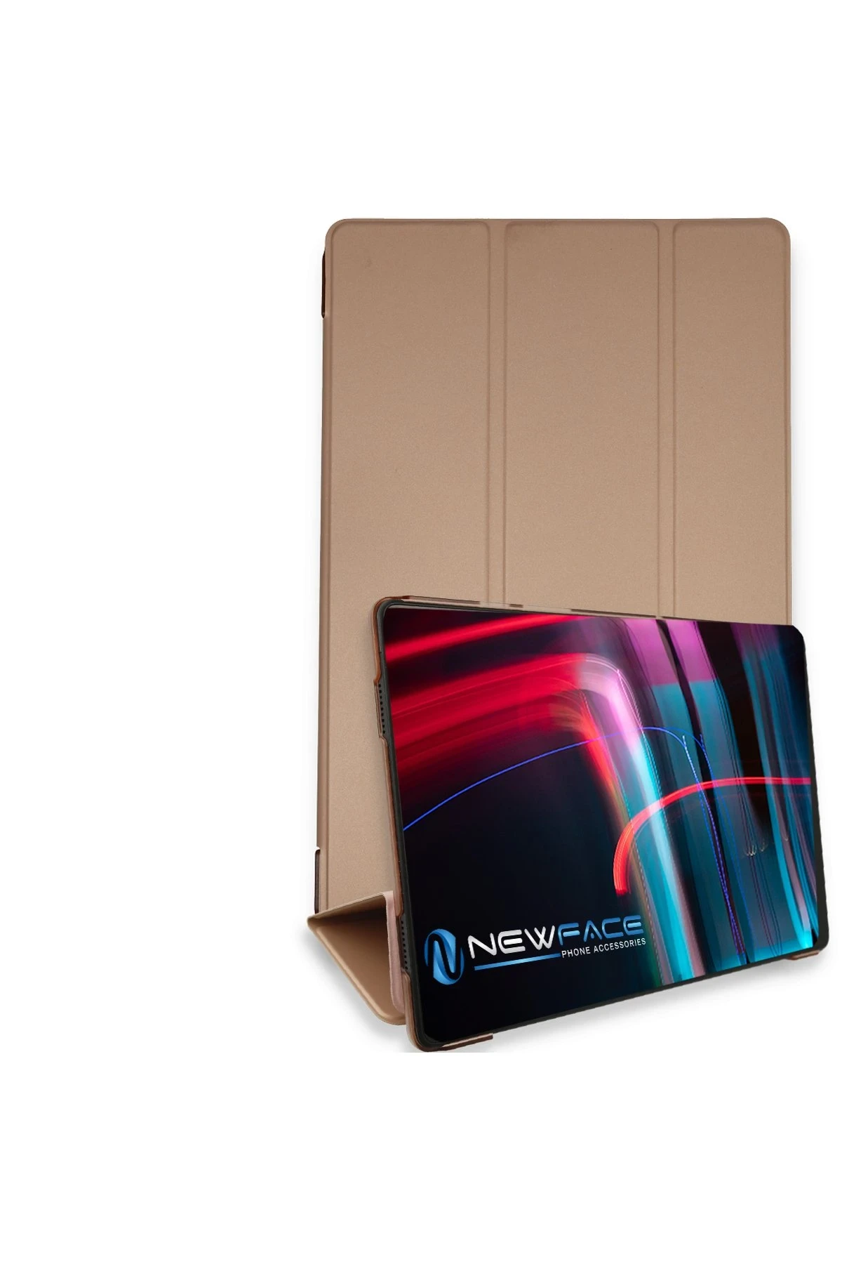 newface-ipad-pro-11-2021-kilif-tablet-smart-kilif-rose-gold-default Uray store Apple iPad Pro 11 (2021) Kılıf Tablet Smart Kılıf - Rose Gold - Görsel 1