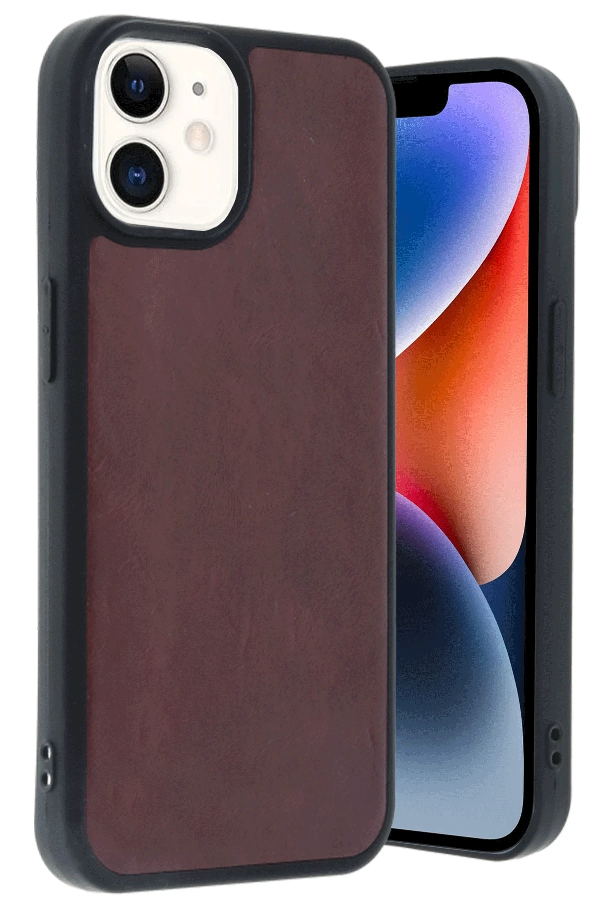 newface-iphone-11-kilif-aras-deri-kapak-bordo-default Uray store Apple iPhone 11 Kılıf Aras Deri Kapak - Bordo - Görsel 1