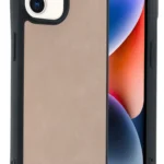 Uray store Apple iPhone 11 Kılıf Aras Deri Kapak - Pudra