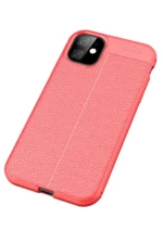 Uray store Apple iPhone 11 Kılıf Auto Focus Kapak - Kırmızı - Görsel 2
