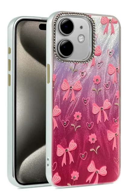 Uray store Apple iPhone 11 Kılıf Blade Aynalı Desenli Kapak - Desen 3