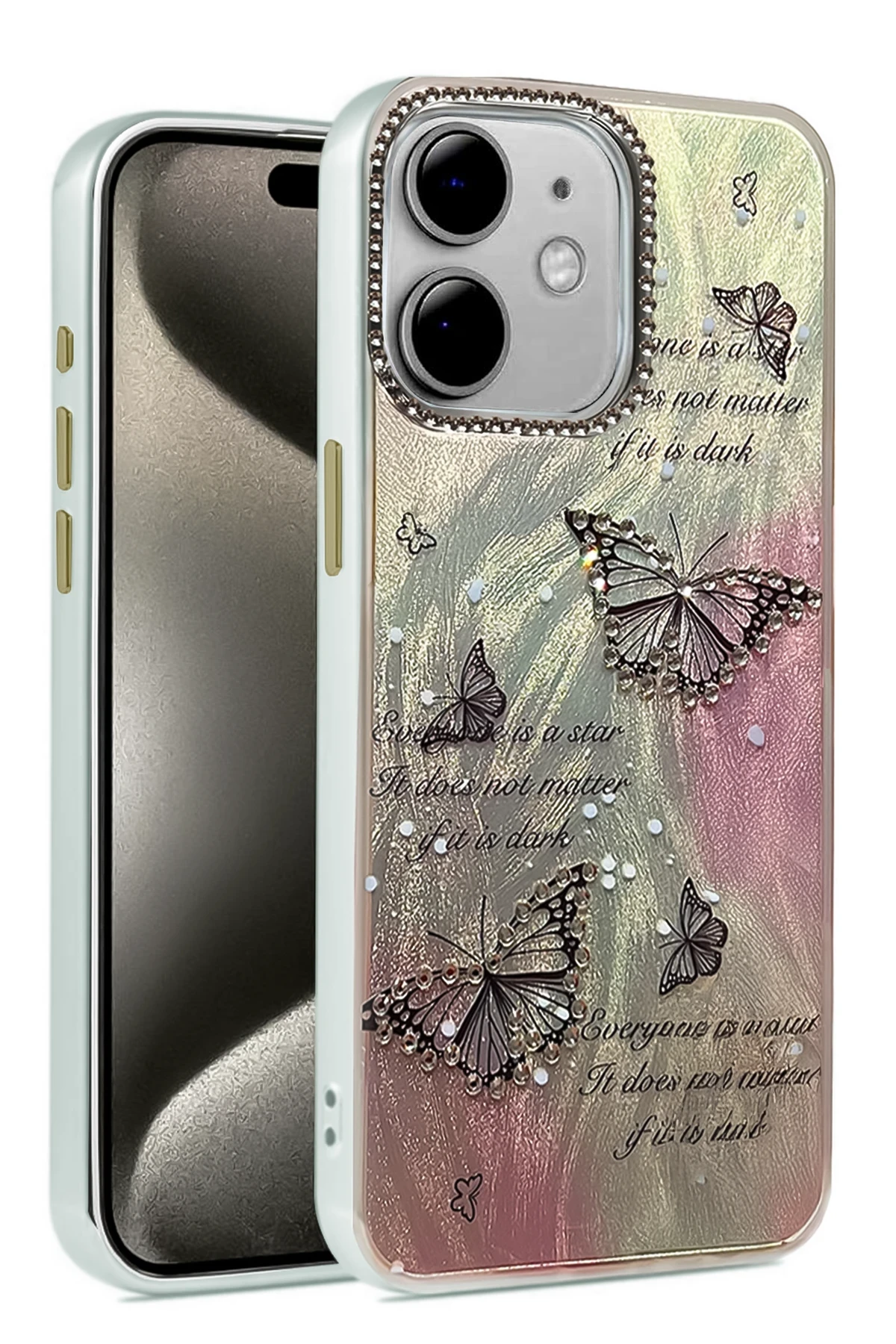 newface-iphone-11-kilif-blade-aynali-desenli-kapak-desen-6-default Uray store Apple iPhone 11 Kılıf Blade Aynalı Desenli Kapak - Desen 6 - Görsel 1
