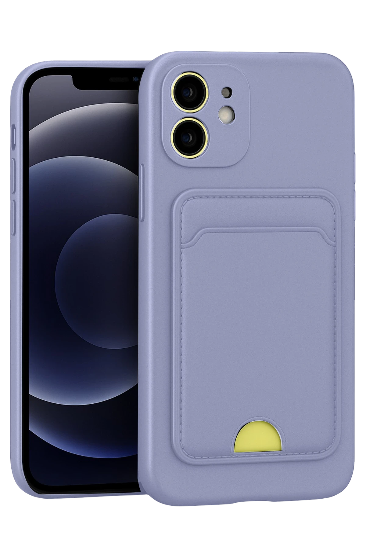 newface-iphone-11-kilif-kelvin-kartvizitli-silikon-lila-default Uray store Apple iPhone 11 Kılıf Kelvin Kartvizitli Silikon - Lila - Görsel 1