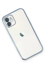 Uray store Apple iPhone 11 Kılıf Razer Lensli Silikon - Açık Mavi - Görsel 2