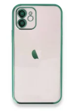 Uray store Apple iPhone 11 Kılıf Razer Lensli Silikon - Yeşil