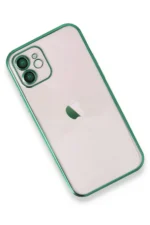 Uray store Apple iPhone 11 Kılıf Razer Lensli Silikon - Yeşil - Görsel 3