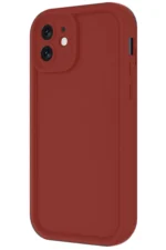 Uray store Apple iPhone 11 Kılıf Viera Silikon - Bordo