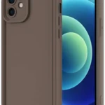 Uray store Apple iPhone 11 Kılıf Viera Silikon - Kahverengi