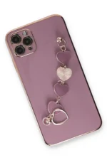 Uray store Apple iPhone 11 Pro Kılıf Esila Silikon - Mor - Görsel 2