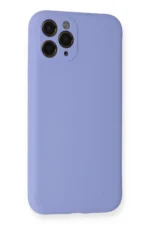 Uray store Apple iPhone 11 Pro Kılıf Nano içi Kadife Silikon- Lila - Görsel 3