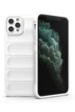 Uray store Apple iPhone 11 Pro Kılıf Optimum Silikon - Krem