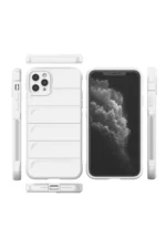 Uray store Apple iPhone 11 Pro Kılıf Optimum Silikon - Krem - Görsel 3