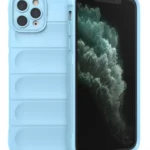 Uray store Apple iPhone 11 Pro Kılıf Optimum Silikon - Sky Blue