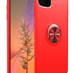 Uray store Apple iPhone 11 Pro Kılıf Range Yüzüklü Silikon - Kırmızı