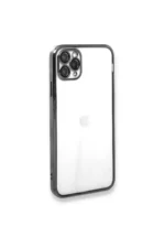 Uray store Apple iPhone 11 Pro Kılıf Razer Lensli Silikon - Gümüş - Görsel 2