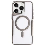 Uray store Apple iPhone 11 Pro Max Kılıf Boyi Magsafe Silikon Kapak - Titan Gri
