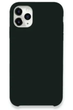 Uray store Apple iPhone 11 Pro Max Kılıf Lansman Legant Silikon - Koyu Yeşil