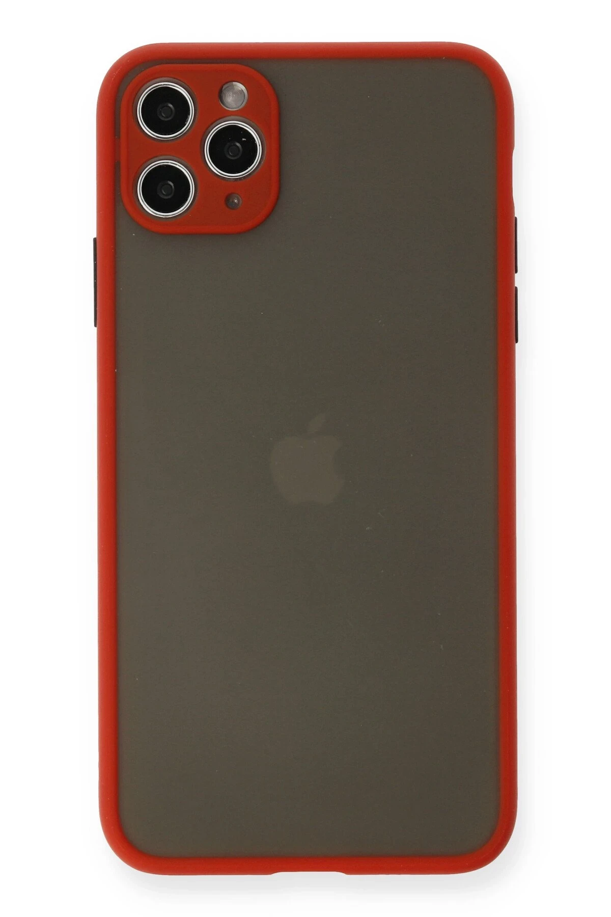 newface-iphone-11-pro-max-kilif-montreal-silikon-kapak-kirmizi-default Uray store Apple iPhone 11 Pro Max Kılıf Montreal Silikon Kapak - Kırmızı - Görsel 1