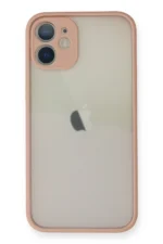Uray store Apple iPhone 11 Pro Max Kılıf Montreal Silikon Kapak - Pembe
