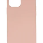 Uray store Apple iPhone 11 Pro Max Kılıf Nano içi Kadife Silikon - Pudra