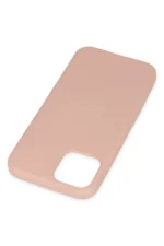 Uray store Apple iPhone 11 Pro Max Kılıf Nano içi Kadife Silikon - Pudra - Görsel 3
