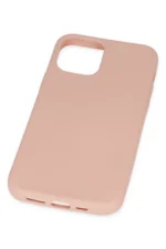 Uray store Apple iPhone 11 Pro Max Kılıf Nano içi Kadife Silikon - Pudra - Görsel 4