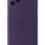 Uray store Apple iPhone 11 Pro Max Kılıf PP Ultra İnce Kapak - Mor