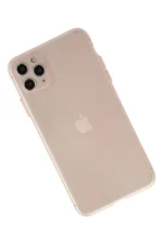 Uray store Apple iPhone 11 Pro Max Kılıf Puma Silikon - Pembe - Görsel 2