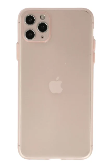 Uray store Apple iPhone 11 Pro Max Kılıf Puma Silikon - Pembe