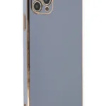 Uray store Apple iPhone 11 Pro Max Kılıf Volet Silikon - Mavi